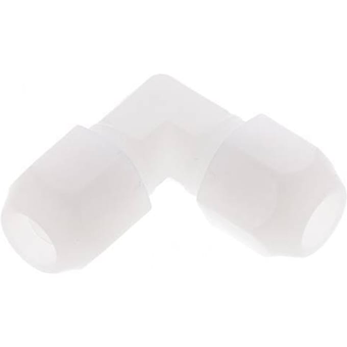 9x12mm PVDF elleboog slangkoppeling 10bar/145psi