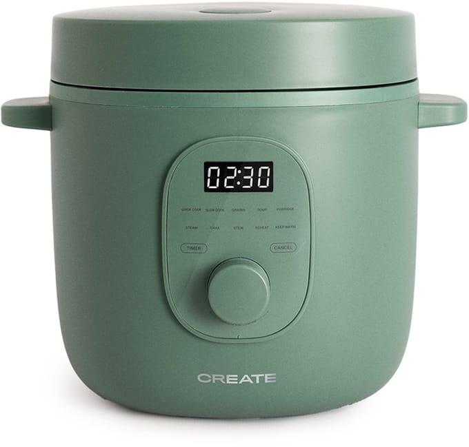 CREATE - Multifunctionele elektrische rijstkoker met stoommandje - RICE COOKER STUDIO 1,2L