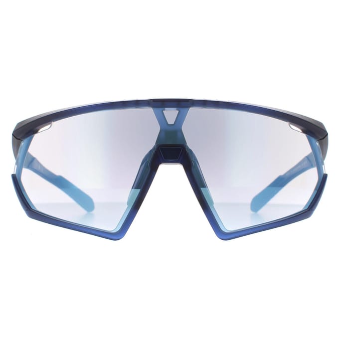 Adidas SP0001 91V frosted dark blue vario azure mirror blue zonnebril