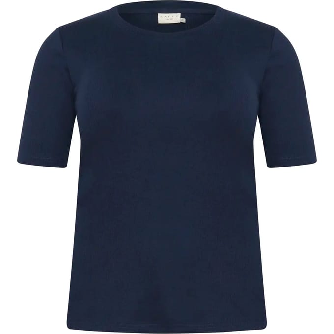 Dames-T-shirt KAFFE Curve Carina
