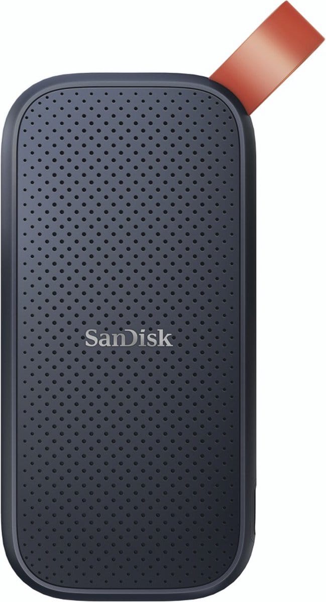 SanDisk SDSSDE30 1 TB Externe SSD harde schijf USB-C 3.2 Gen 2 Zwart SDSSDE30-1T00-G26