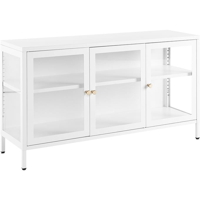 NEWPORT - Sideboard - Wit - Staal