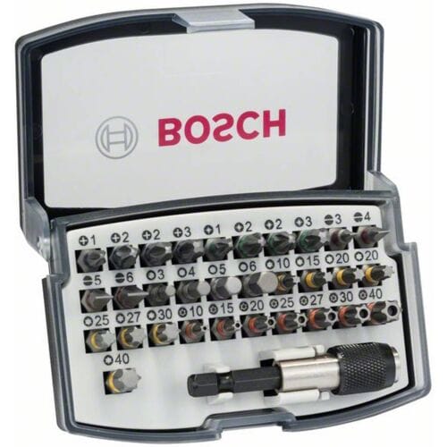 BOSCH Schroevendraaierbit Set Pro 31-DELIGE - PROFESSIONAL bits - Schroefbitset - Cassette