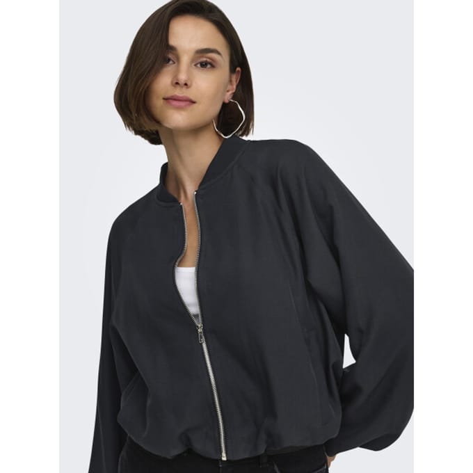 Jacqueline de Yong Jas Jdyjerome L/s Balloon Bomber Wvn 15380639 Black Dames Maat - L