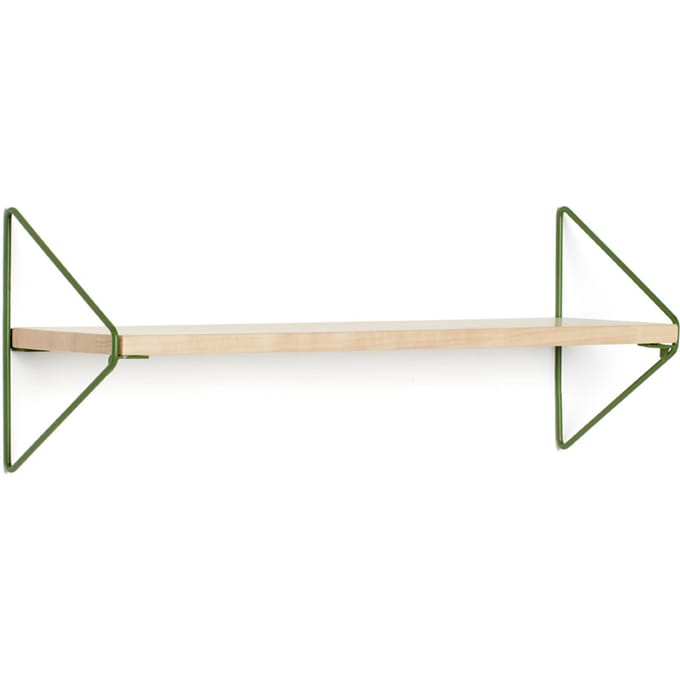 Kids Concept - Wall shelf metal/wood green (1000441)