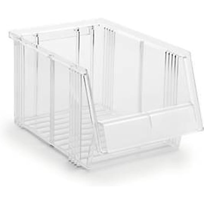 Magazijnlade Serie 1930 Treston - polystyreen - L 300 x B 186 x H 156 mm - 5 L - transparant