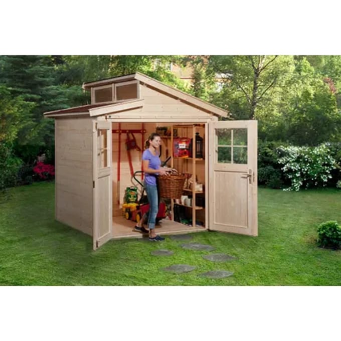 Weka Tuinhuis 226 - Onbehandeld - 252x205cm