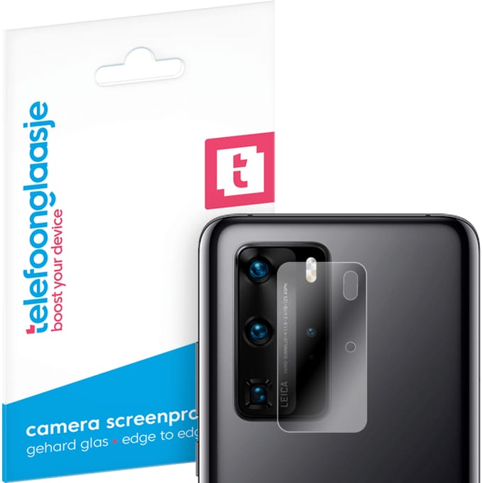 Huawei P40 Pro camera lens screenprotector gehard glas