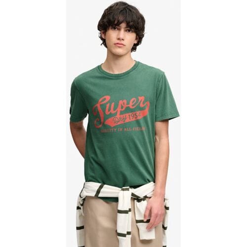 Superdry - Vintage Script T-shirt - Heren - T-shirts