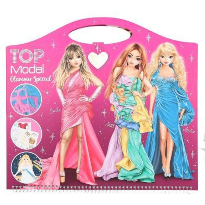 Top Model Create your Glamour Special kleurboek Kleurboeken