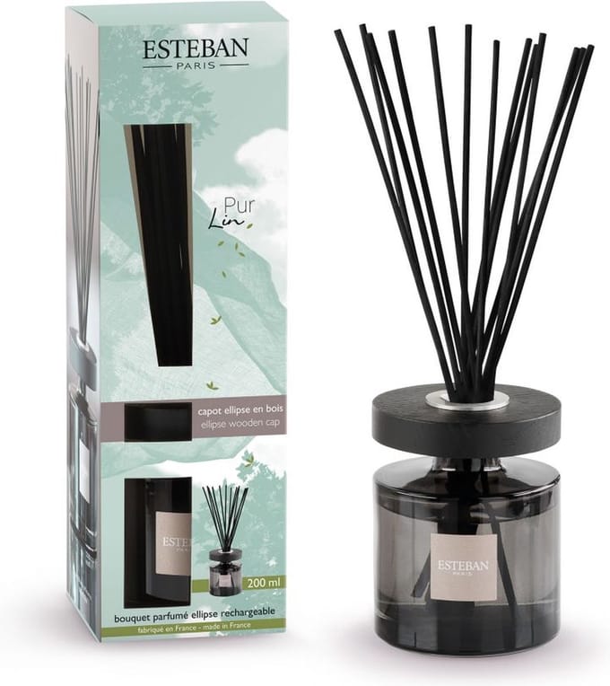 Esteban Classic Pur Lin Geurstokjes Ellipse - 200 ml