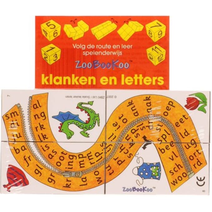 Klanken En Letters - Zoobookoo Kubusboek
