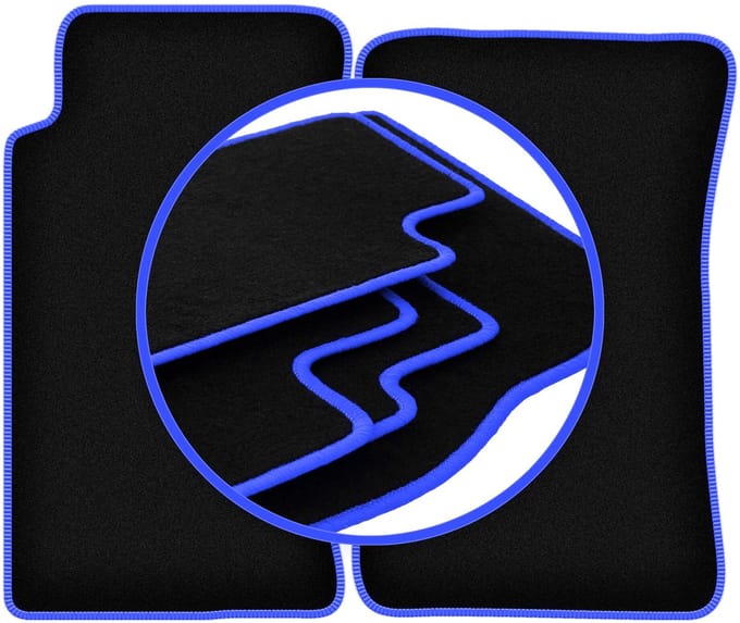 CARLUX-BLUE automatten voor: Mazda MX-5 I cabriolet (1989-1998)