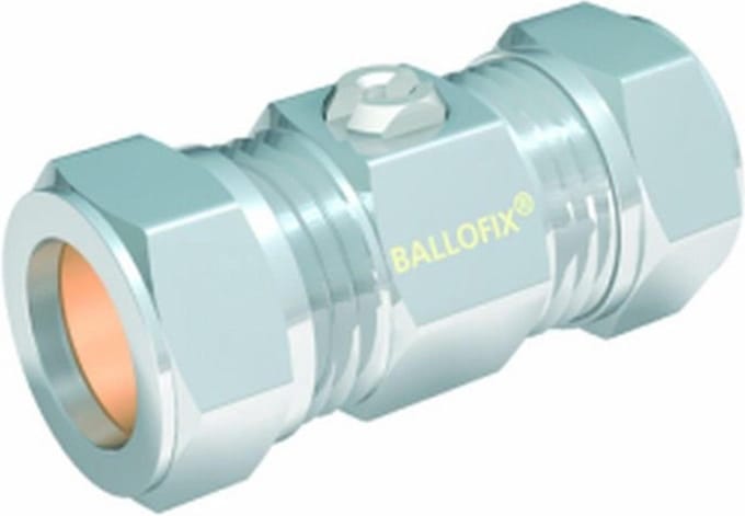 VSH Ballofix kogelkraan 15x15mm 2xknel chroom
