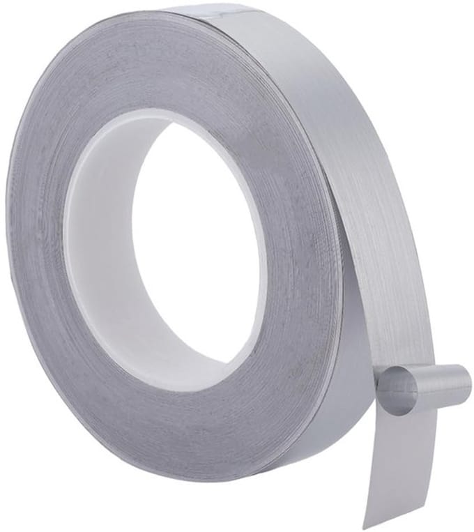 Onf3 - Gemetalliseerde Spiegel Tape - Zelfklevend Behang - Zilver