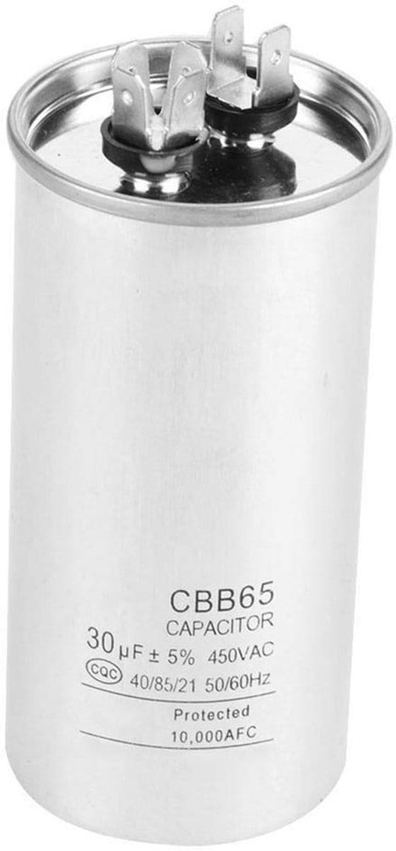 Allecto - Cylinder Engine Capacitor - Motor Capacitor 30 uF