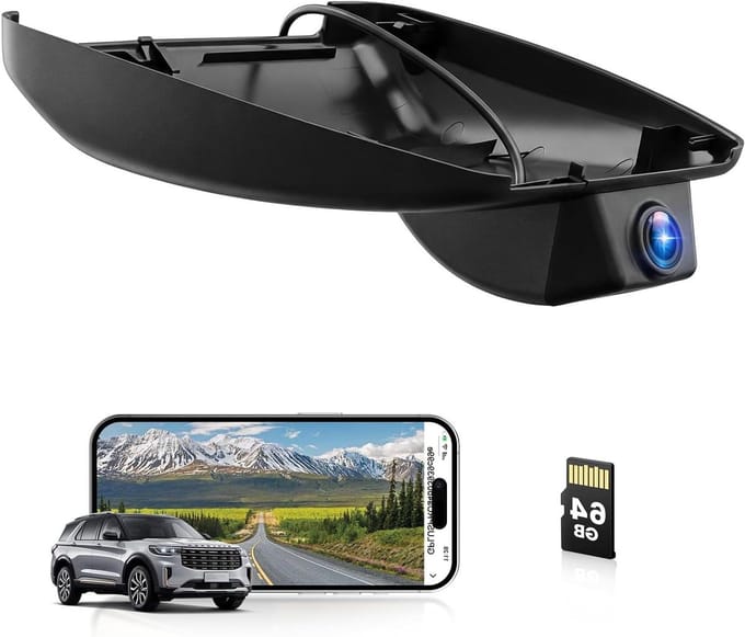 Auto Dashcam - Rijrecorder - Veilige Rit - 4K Ultra HD - 64 GB - Zwart