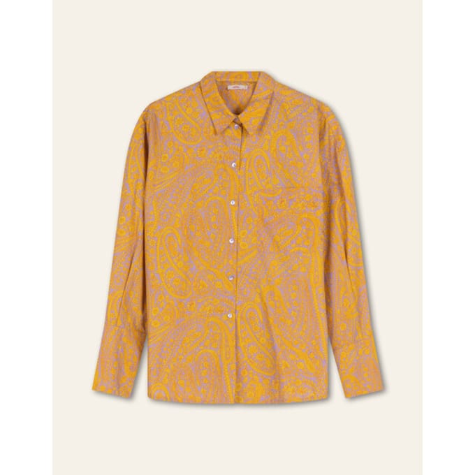 Oilily Bloem Blouse- maat40 Violet