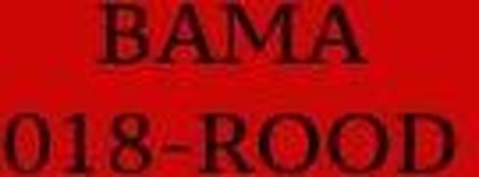 Bama Schoencreme - Rood - 50ml