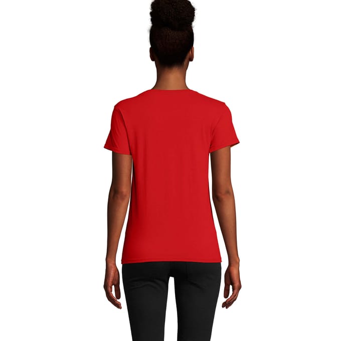 SOLS Dames/Dames Pioneer T-Shirt (Rood)