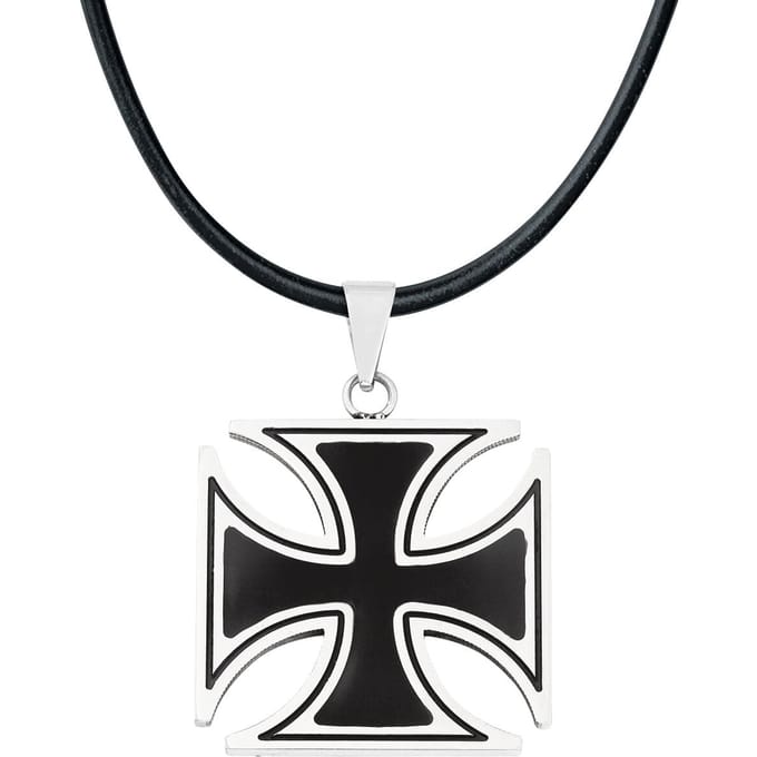 etNox hard and heavy Hanger - Black Iron Cross - voor Mannen - standaard
