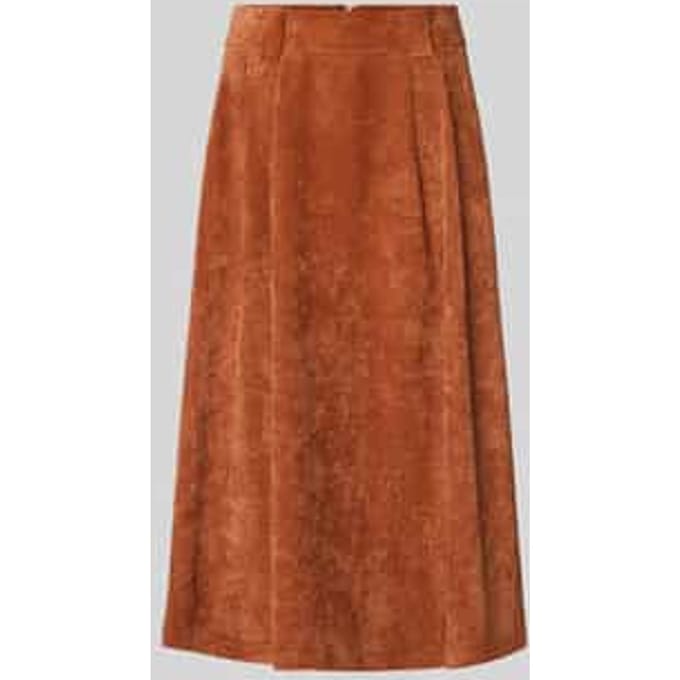 Midirok in ribfluweel-look