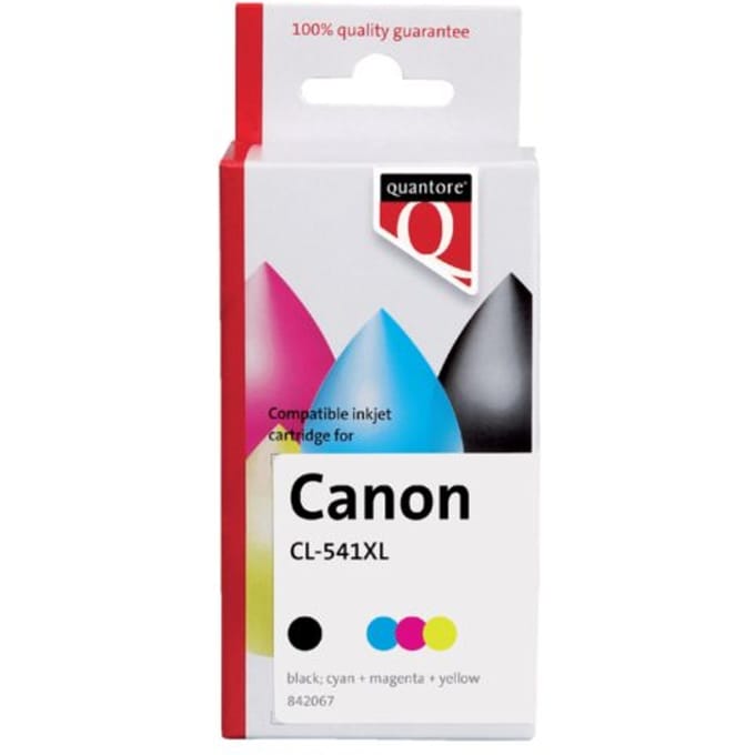 Inktcartridge Quantore alternatief tbv Canon CL-541XL kleur HC