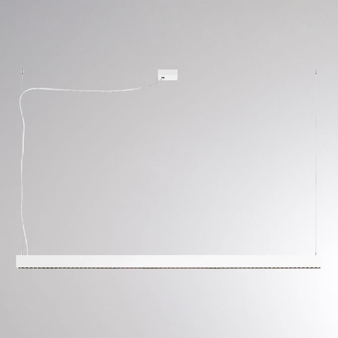 Molto Luce LED hanglamp PERFORA PROLINE XL, wit, 159 cm, DALI up/down