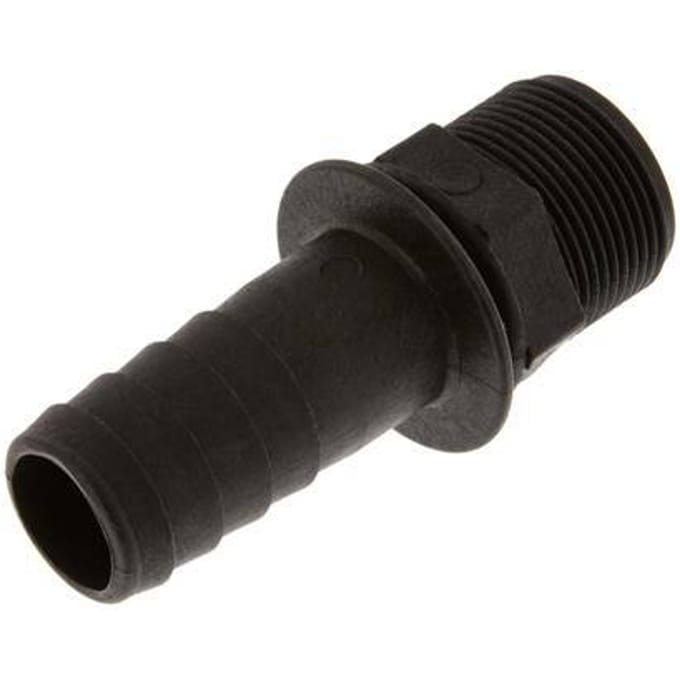 G 1 1/4'' Buitendraad x 32mm Polypropylene (PP) Slangpilaar 10 Bar