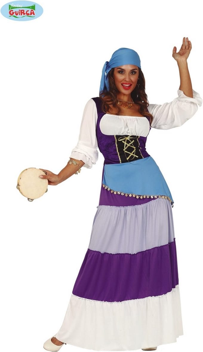 Dames Gypsy jurk carnaval.