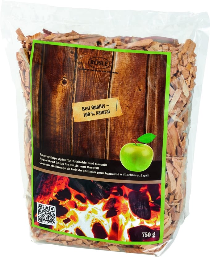 Rösle Barbecue - BBQ Accessoire Houtsnippers Appel - Hout - Bruin