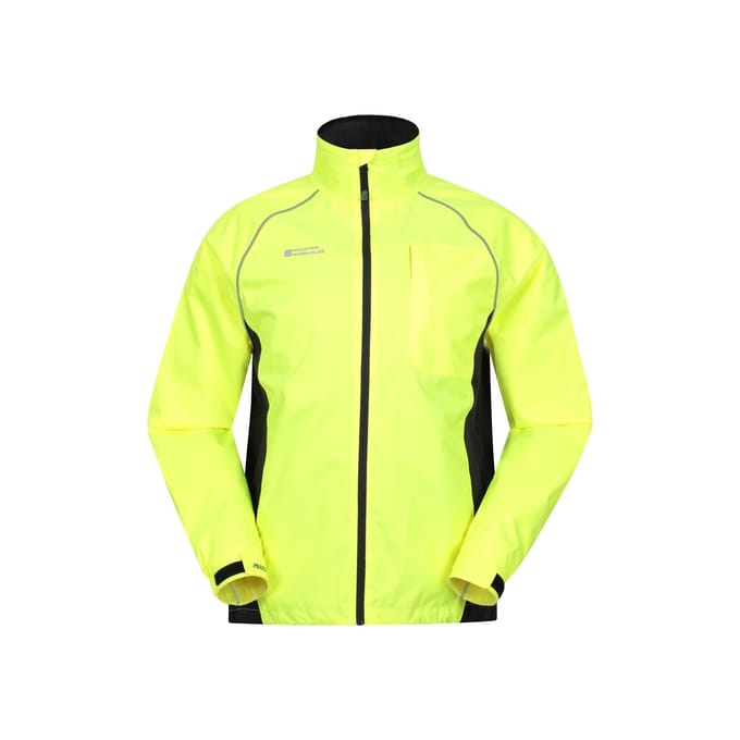 Mountain Warehouse Heren Adrenaline II Waterdichte Jas (Geel)