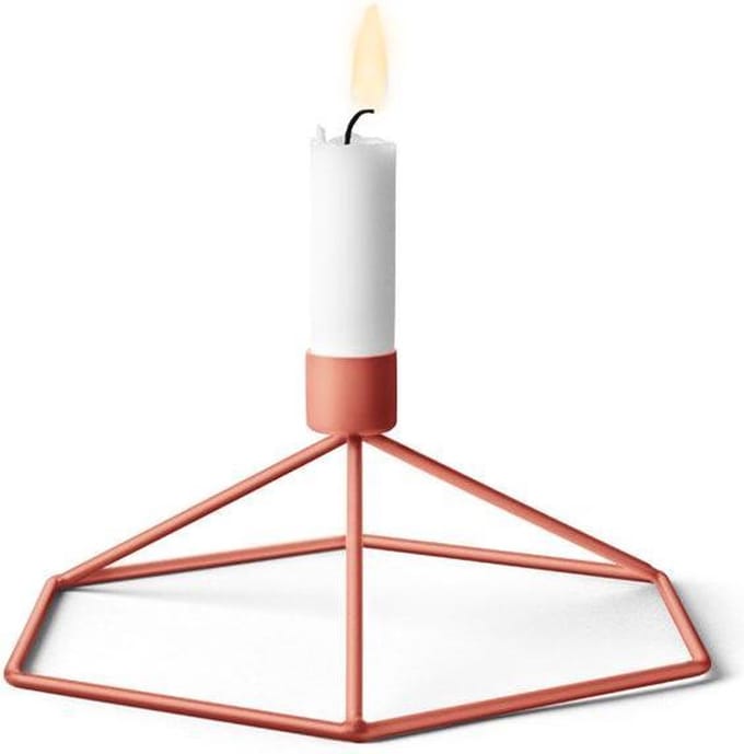 Menu Kaarsenstandaard POV Table - Terracotta