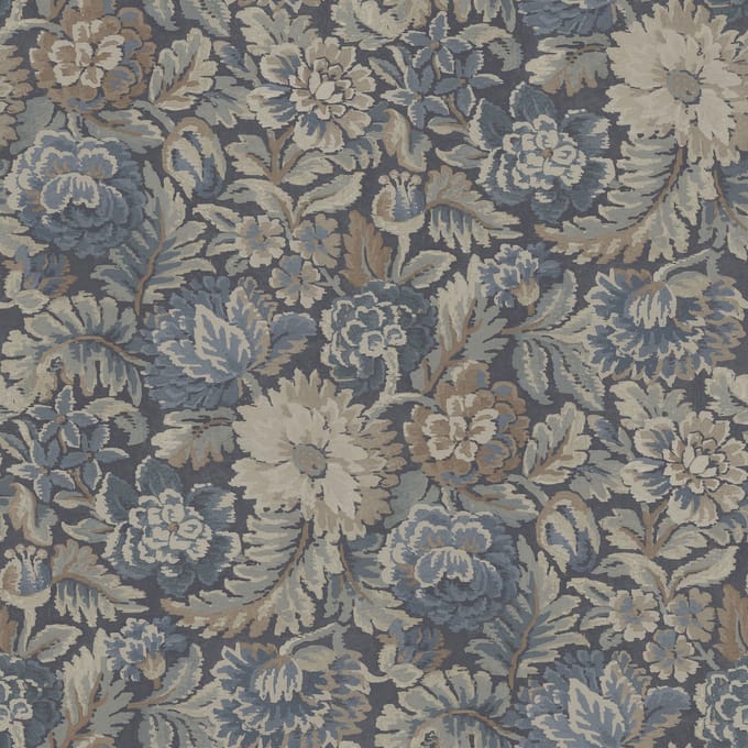 Boråstapeter Vliesbehang 3564 - Cottage garden - Bloemen Grijs - 53cm x 10.05m
