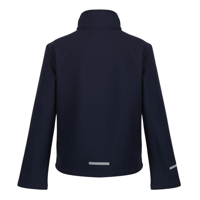 Regatta Kinder/Kids Ablaze 2 Layer Soft Shell Jas (Marine)
