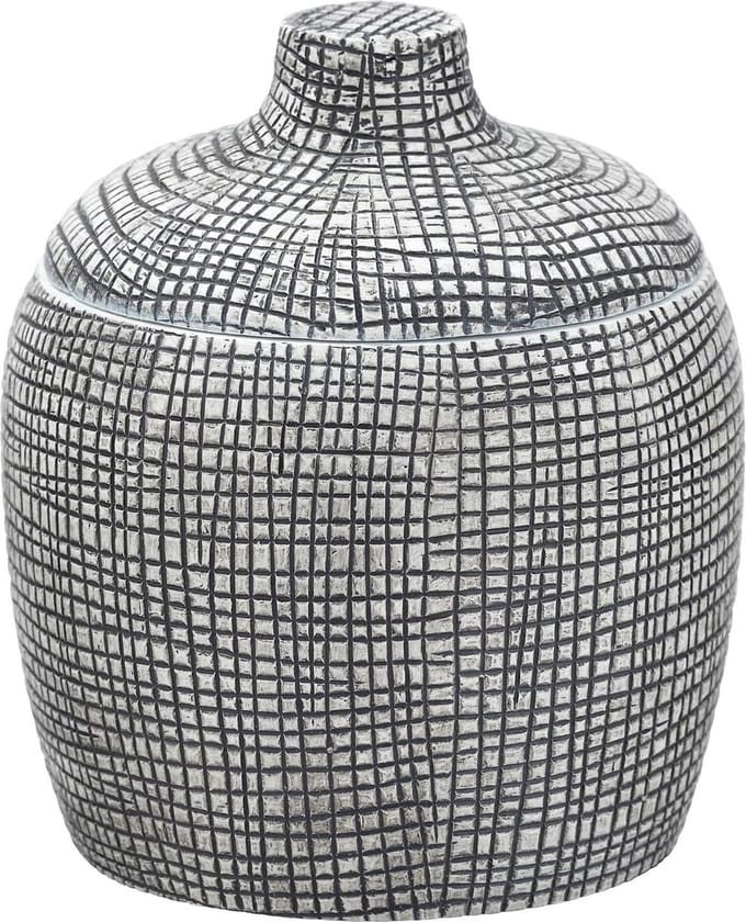 Wenko Opbergpot Gilba 10 X 11,5 Cm Polyresin Grijs