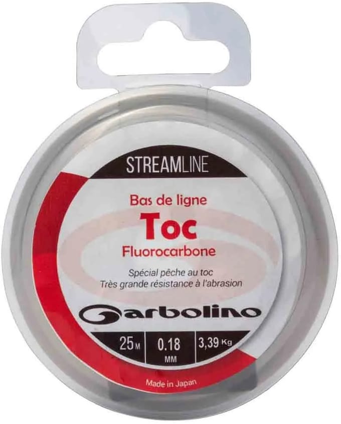 Garbolino Stream Bl Flurocarbon 25 M Rood 0.140 mm