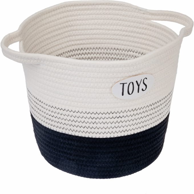 TIAKI Opbergmand voor Speelgoed - Ø 27 x H 24 cm