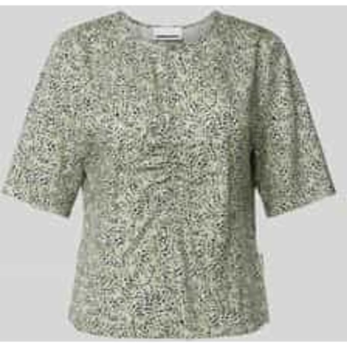 Regular fit blouseshirt met plooi, model 'EWANIAA WATERDROP'