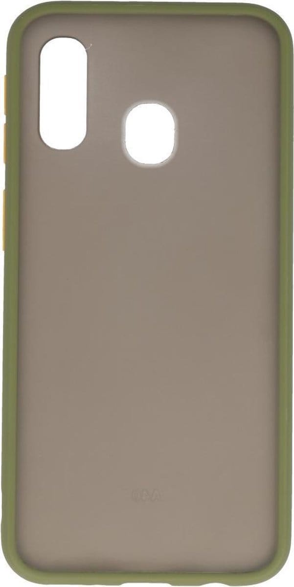 Hardcase Backcover voor Samsung Galaxy A40 Groen