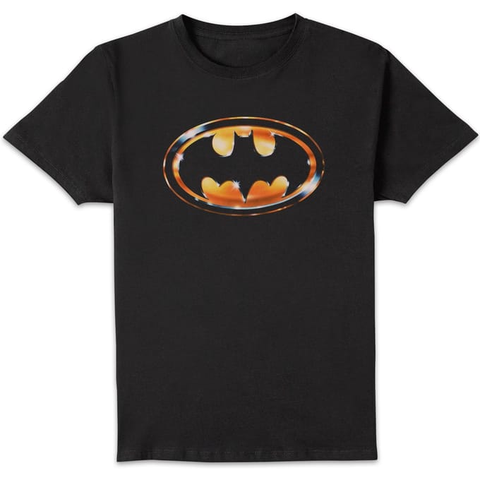 BATMAN Bat Logo Unisex T-Shirt - Black - S - Zwart