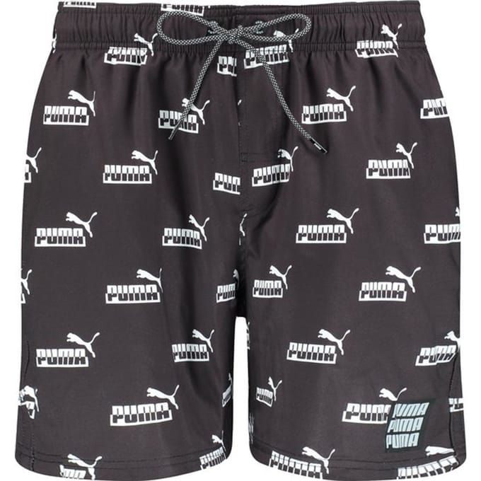 PUMA - maat L - SWIM MEN NO.1 LOGO AOP MID SHORTS 1P