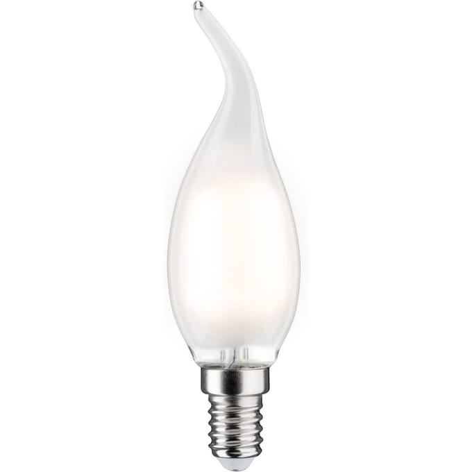 Paulmann Kaarslamp E14 4.8W 2.700K windvlaag satijn