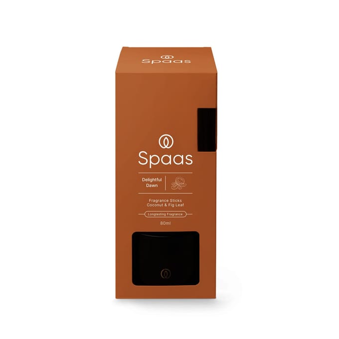 SPAAS Geurstokjes Kokosmelk en Vijgenblad - 80 ml