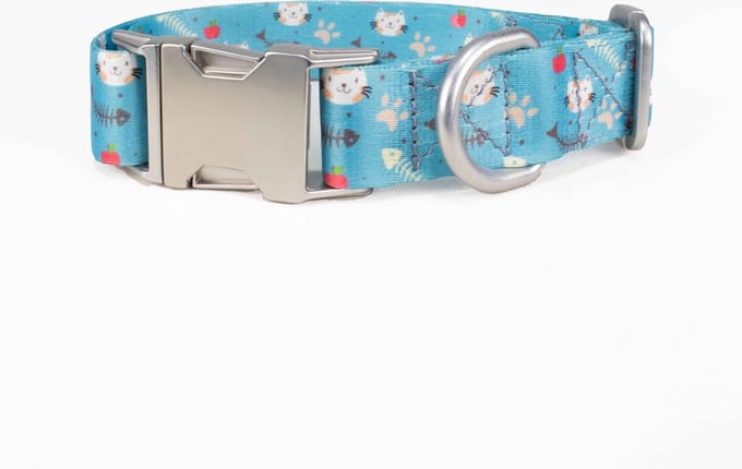 Luxe Halsband voor Honden-Metaal-Verstelbaar- 29 Cm-42Cm x 2,5 Cm-D13