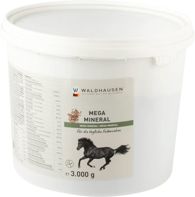 Waldhausen Mega Mineraal 3kg Transparant
