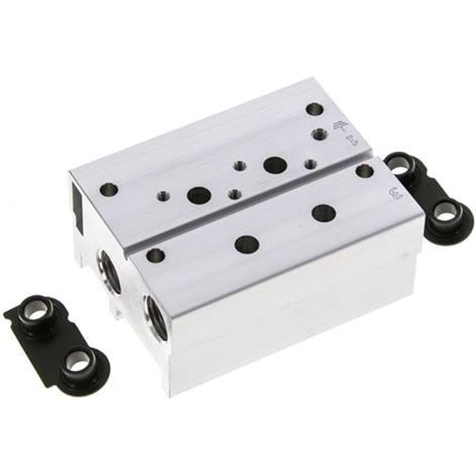 4xG1/4'' Manifold 2-Stations Festo 576465 VABM-B10-20S-G14-2-P3
