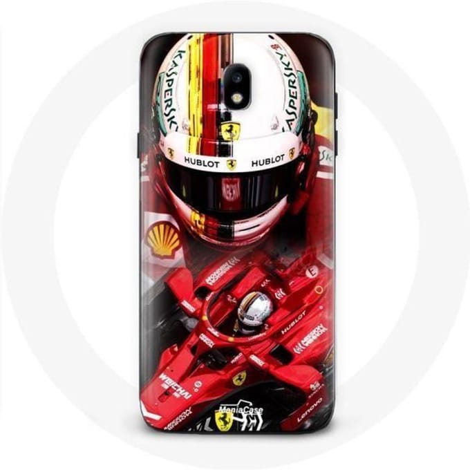 Coque - Formule 1 - Galaxy J3 2017 - Rouge - Souple - Sportif rouge