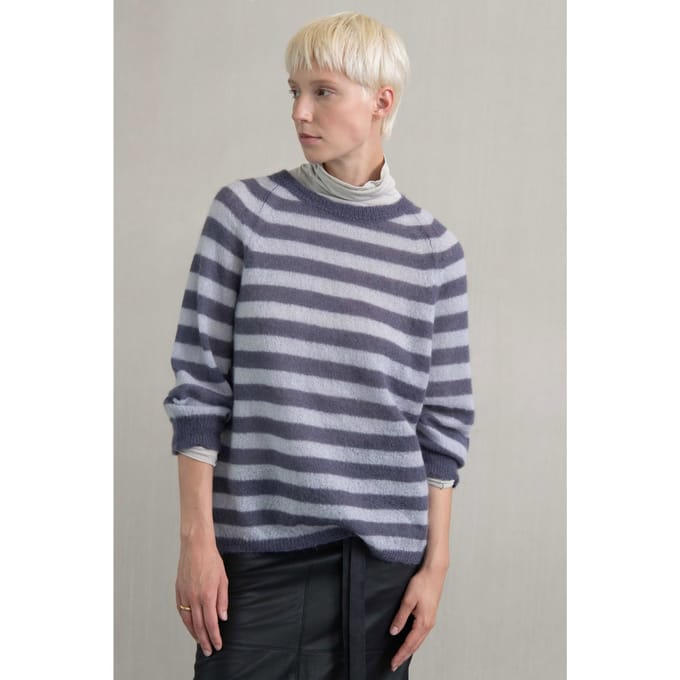 Humanoid Fans Lapis Stripe Größe: XS | Pullover Outlet | Damen