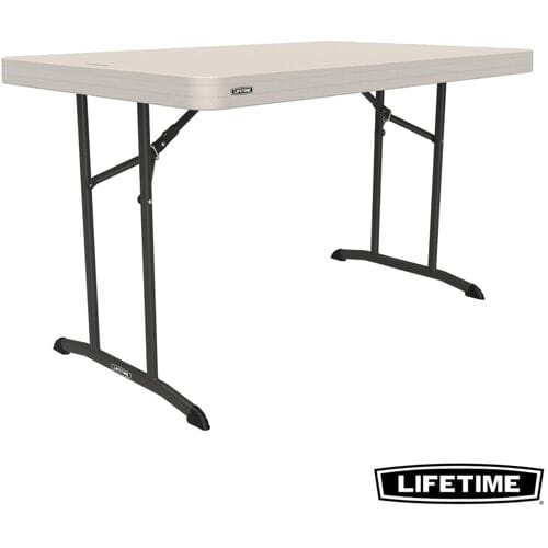 Lifetime Vouwtafel voor commercieel gebruik - 122 cm, Amandel